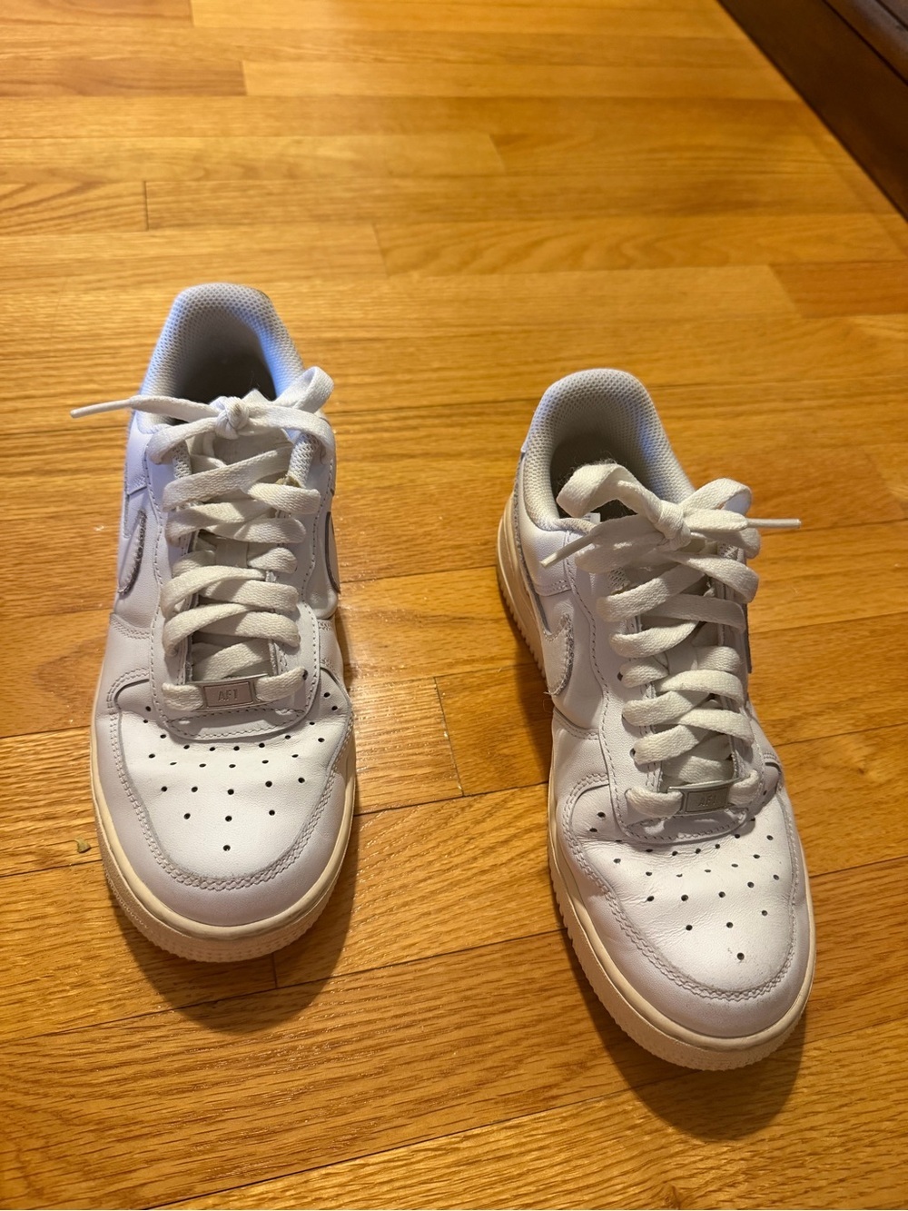 Nike White Low-Top Sneakers
